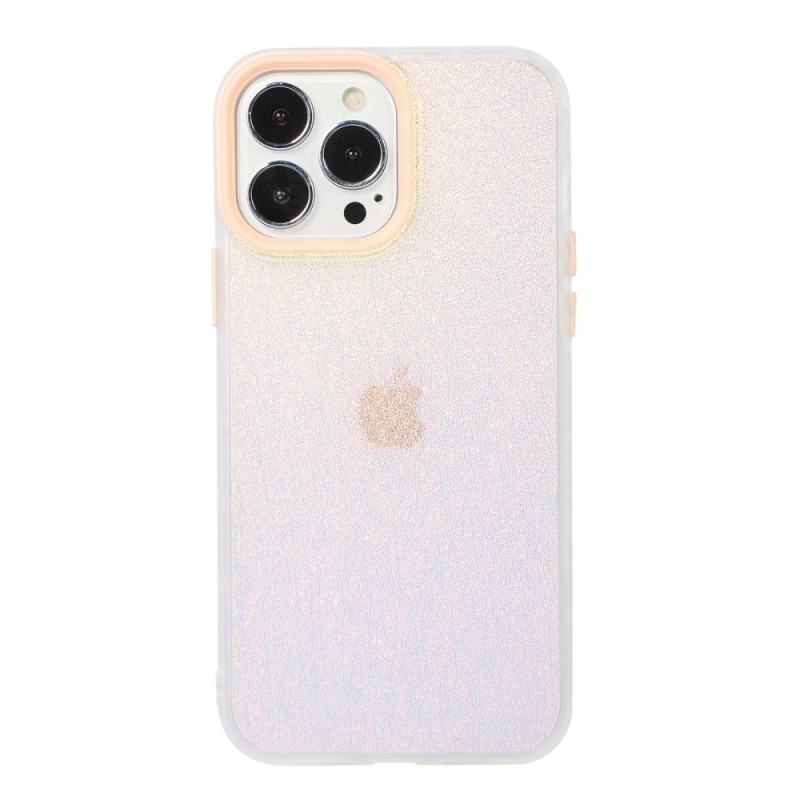 Coque iPhone 13 Pro Hologramme Effet Cuir