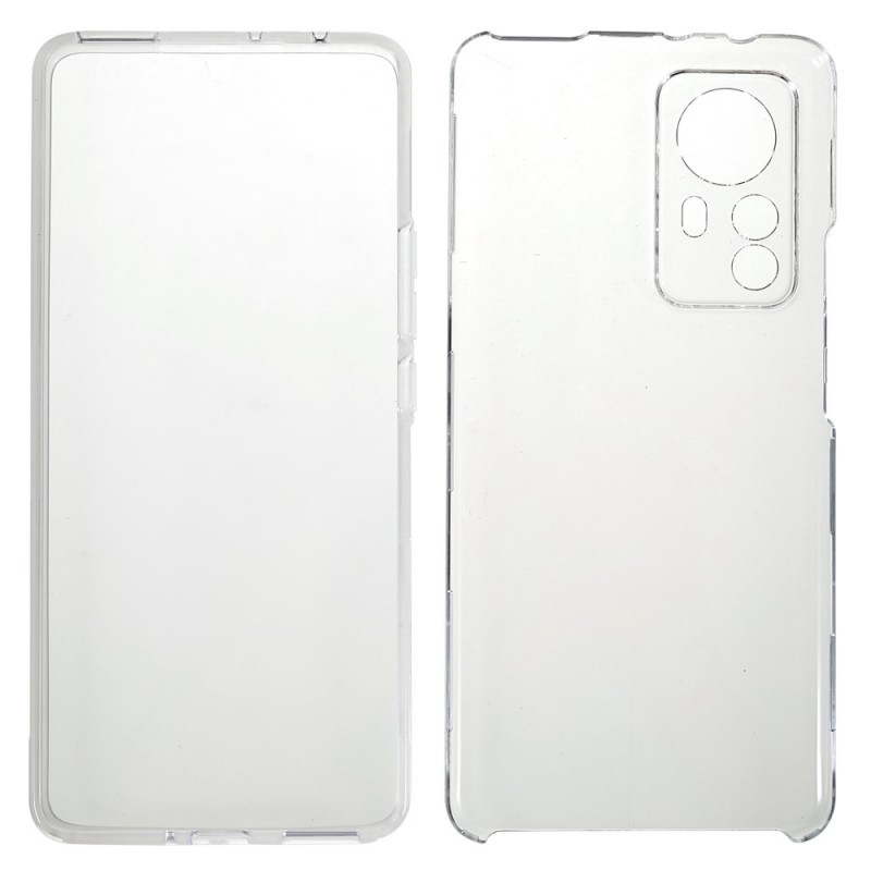 Coque Xiaomi 12 Pro Transparent Avant et Arrière