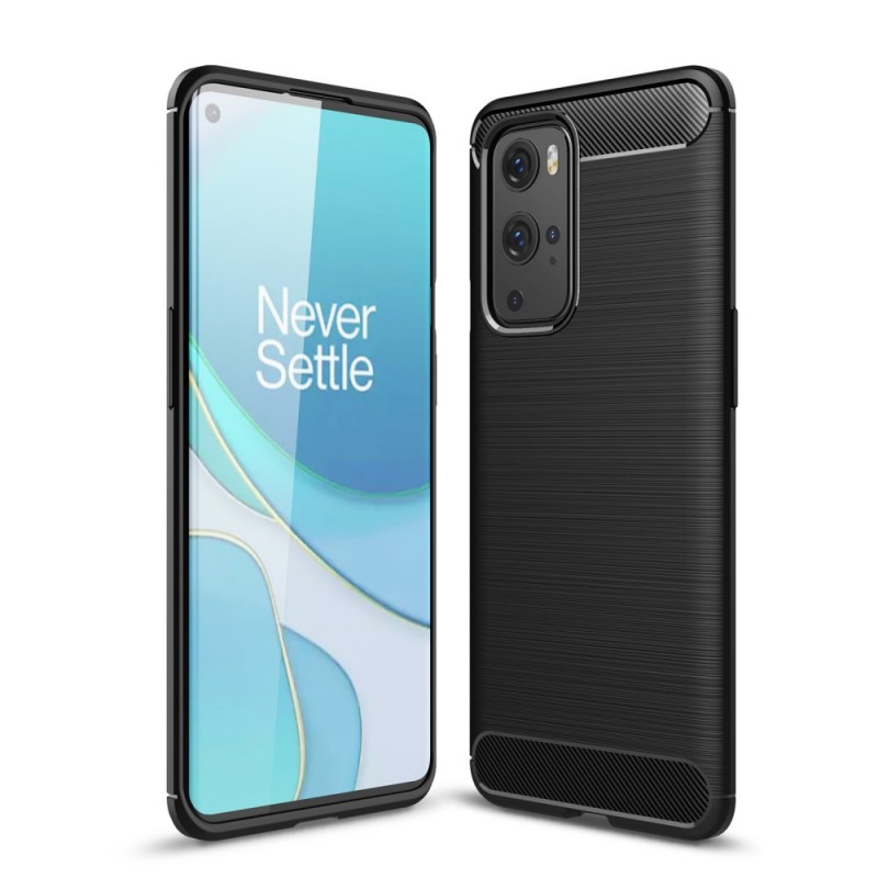 Coque OnePlus 9 Pro Silicone Effet Brossé