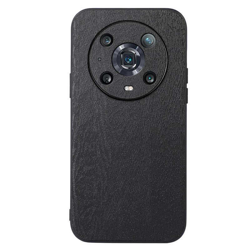 Coque Honor Magic 4 Pro Effet Cuir Style Bois