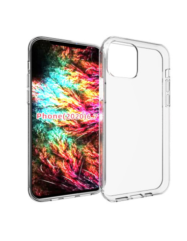 Coque iPhone 12 Pro Max Silicone Transparent