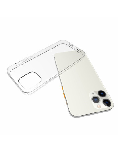 Coque iPhone 12 / 12 Pro Silicone Transparent