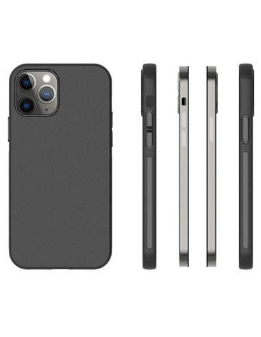 Coque iPhone 12 Pro Max Silicone Noir