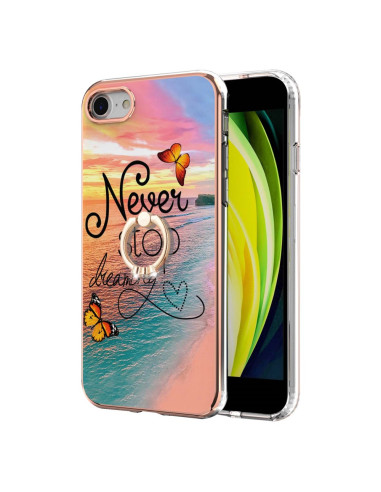 Coque iPhone SE 2022 / 2020 / 8 / 7 Never Stop Dreaming Ring