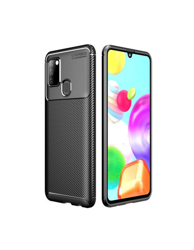 Coque Samsung Galaxy A21s Fibre de Carbone