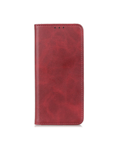 Flip cover Oppo A74 5G / A54 5G simili cuir mat