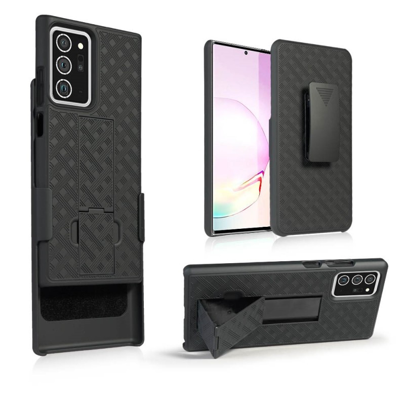 Coque Samsung Galaxy Note 20 Ultra Avant / Arrière avec Clip Ceinture